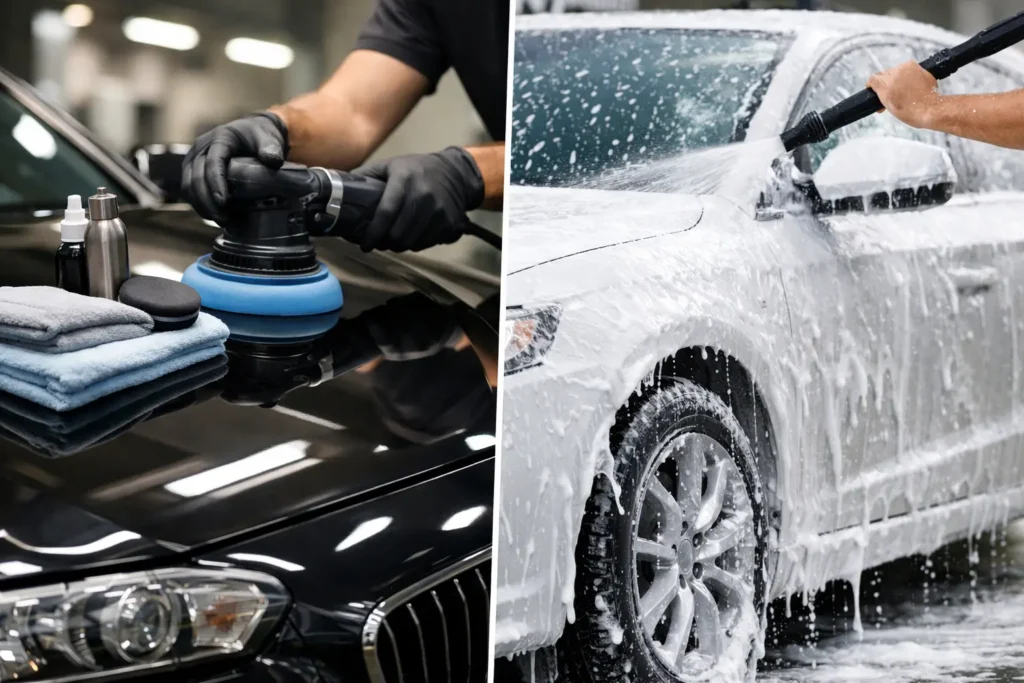 Car Detailing Versus Car Washing Explained